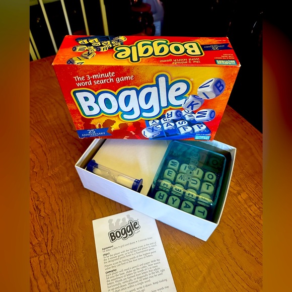 25th anniversary Boggle Game - Picture 2 of 4